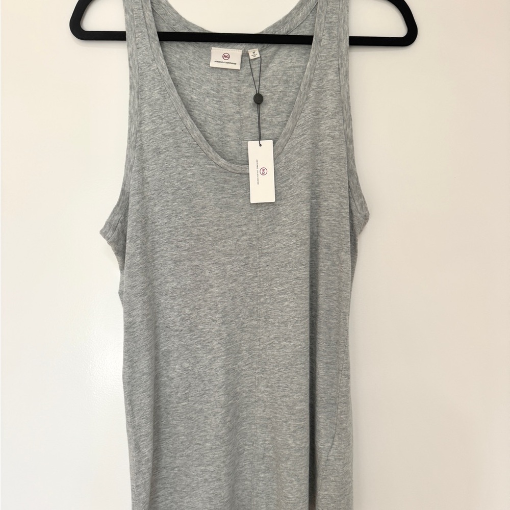 Ag Adriano Goldschmied Light Gray Tank Top
